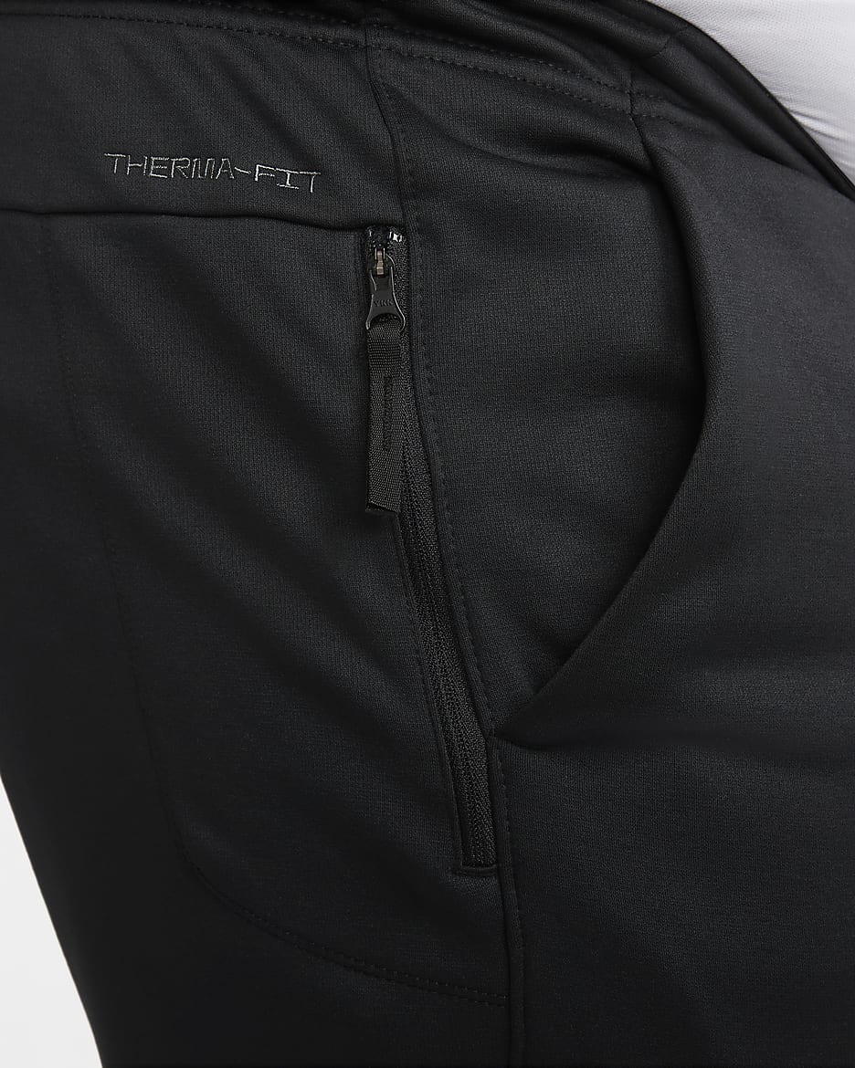 Nike Therma Men's Therma-FIT Open Hem Fitness Pants. Nike.com